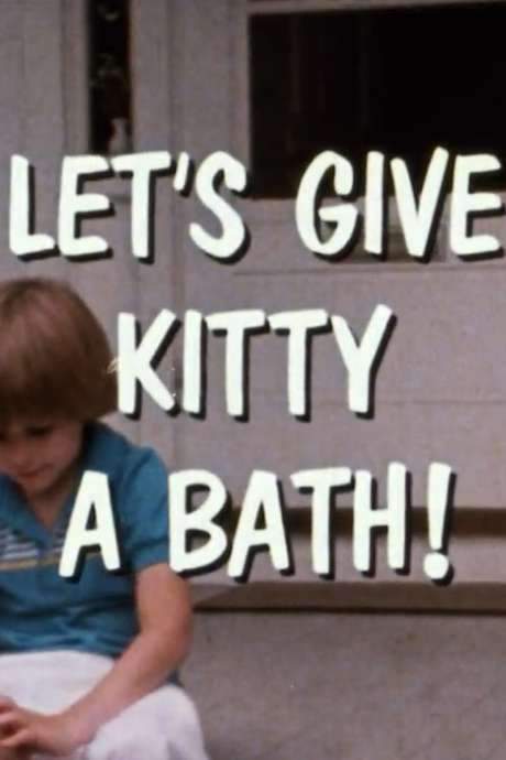    A couple of enfant terribles terrorize a poor, defenseless cat in a foolhardy attempt at giving it a bath.  